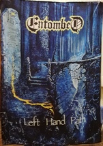 ENTOMBED Left Hand Path FLAG CLOTH POSTER BANNER CD Death Metal - £15.80 GBP