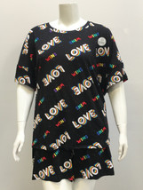 George Women&#39;s Plus Pajama Set Top &amp; Bottom Size 4X Black W/ Multi Color... - $19.99