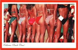 CALIFORNIA GIRLS Beach Buns Postcard 80s BIKINI CONTEST - £6.94 GBP