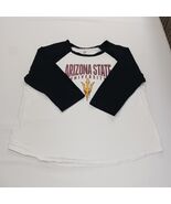 Arizona State University RN#13326 Men's White Raglan Cotton T-Shirt Size... - $19.79