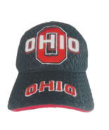 Ohio State Buckeyes Waffle Hat OSU NCAA Baseball Cap Black - £26.54 GBP