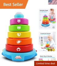 Stack &amp; Learn 5-Piece Educational Toy - Ideal Birthday Gift for Baby 6-36 - $1,036.84 MXN