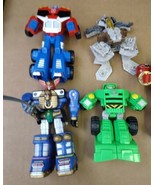 TRANSFORMERS Optimus Prime Rescan Boulder POWER RANGERS Zeo Battlezord Lot - $457.09 MXN