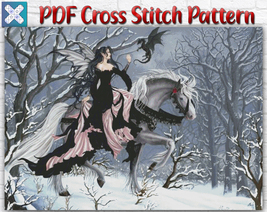 Disney Mulan Mushu Dragon Counted PDF Cross Stitch Pattern Needlework DIY DMC - £3.99 GBP