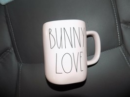 Rae Dunn Pink Bunny Love Mug LL Artisan Collection by Magen NEW - £17.18 GBP
