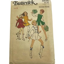 Butterick Drum Marjorette/Cheerleading/Ice Skating Vintage Sewing Pattern 8 Girl - £7.54 GBP