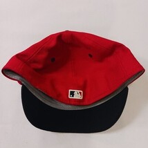 New Era MLB Boston Red Sox Men's Back Fitted Red Baseball Cap Hat Size 7 3/4 image 13