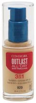 CoverGirl Outlast All-Day Stay Fabulous 3 in1 Foundation *Choose Your Sh... - $10.99