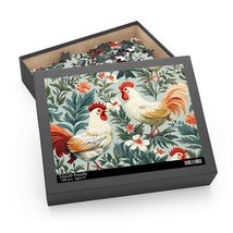 Personalised/Non-Personalised Puzzle, Chickens/Rooster, awd-268, (120, 252, 500- - £19.94 GBP+