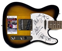 CACTUS ROCK BAND Autographed SIGNED Electric GUITAR 5 Signatures JSA AUT... - £399.66 GBP