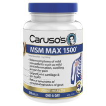 Caruso&#39;s MSM Max 1500mg - 120 Tablets - £103.10 GBP