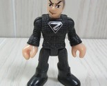 Imaginext DC Super Friends General  Zod Superman villain figure black ou... - $10.39