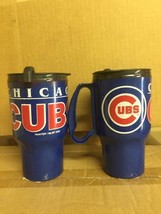 Chicago Cubs 16oz. Plastic Roadster Travel Mug New &amp; Officially Licensed - £8.48 GBP