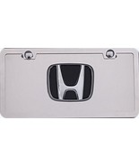 HONDA 3D CHROME  BLACK/RED /BLUE  LOGO  NOVELTY PLATE + FREE KEY CHAIN - $835.27 MXN