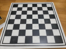 Collectible Marble Chess Set Board Handmade Marble Inlay Precious Stone Art Deco - £199.23 GBP+