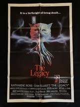 The Legacy Original One Sheet Movie Poster- Horror 1975- Roger Daltrey - £36.89 GBP