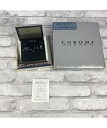 Chrome Azzaro Promo Clock With Stand New In Box - $19.54