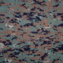 Carolina Creative Bandanna (Digital Woodland) Camouflage Print 22&quot; x 22&quot; Hanky - £6.00 GBP