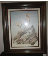 Doug Lindstrand 1981 Big Mountain Sheep Signed Lithogra Alaskan Sketches... - $264.16 CAD