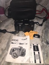 Canon EOS Rebel G Film SLR Auto Focus Camera , original case &amp; book - £94.76 GBP