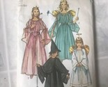 SIMPLICITY pattern 9052 Girls sz Medium 6-8 vintage costume Angel Princess  - $13.97