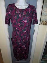 LuLaRoe Multi-Color Print Julia Pencil Dress Size XS Women&#39;s NWOT - £24.08 GBP