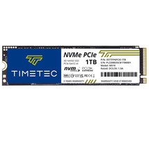 Timetec 1TB SSD NVMe PCIe Gen3x4 8Gb/s M.2 2280 3D NAND TLC 600TBW High ... - £74.39 GBP