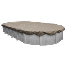 Pool Mate 571224-4 Sandstone Winter Pool Cover for Oval Above Ground Swimming Po - £77.51 GBP