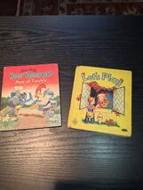 Lot Of 2 Vintage Tell-A-Tale Books Woody Woodpecker Let's Play 1951 1952... - €11,03 EUR