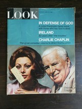 Look Magazine April 19, 1966 - Charlie Chaplin &amp; Sophia Loren - Ireland - Ads C1 - £3.71 GBP