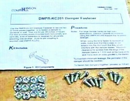 DMPR-KC201 Johnson Controls Damper Fastner Kit New - £7.58 GBP