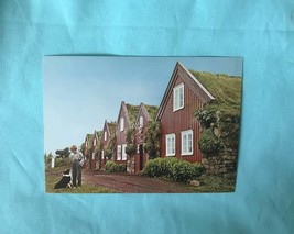 Burstarfell  Island Vintage Postcard - $7.92