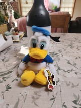 NWT Disney Park Mouseketoys Donald Duck Bean Bag Toy Plush Stuffed Animal - $8.75