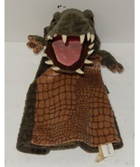 Folkmanis Puppets Alligator Hand Puppet Rare VHTF Dark Green Brown - $497.78 MXN