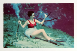 Weeki Wachee Spring of the Mermaids Florida Attraction Curt Teich Postcard - £7.97 GBP