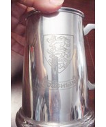 Irish Pewtermill Trimolin Moone Beer  Mug glass bottom - $655.87 MXN