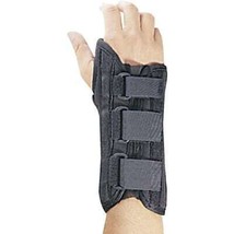 FLA Pro-Lite 8&quot; Wrist Splint Black Right Hand Large Support Guard for Repetitive - £23.41 GBP