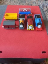 2009 Thomas And Friends Track master Motorized Lot Salty 3 Engines 3 Cars Tested - £21.81 GBP