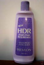 VINTAGE REVLON HDR SHAMPOO FROM THE 1980&#39;s - $35.00