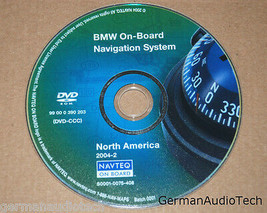 BMW ON BOARD NAVIGATION SYSTEM DVD CCC MAP DISC NORTH AMERICA 2004-2 990... - $49.49