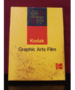 Kodak 4570 / 153 4502 Estar Pan Masking Film 5x7&quot; 50 Ct / 1985 SEALED VI... - $193.50