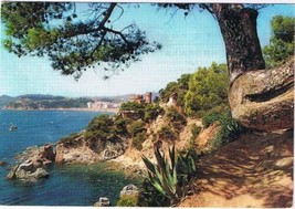 Spain Postcard Costa Brava Way To Caia Trons Lioret de Mar - £3.04 GBP