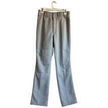 Mizuno Baseball Pants Mens Small Light Gray Bottom Adult 34-35 Inch Inseam - $14.29