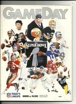 1990 NFL Gameday Program Falcons @ Browns December 16th - £7.69 GBP