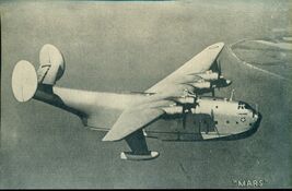 MARS vintage WWII-era U.S. Army/Navy plane 5" x 8" photo card - $14.84