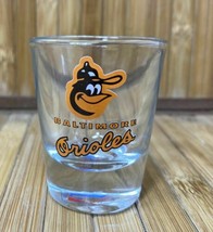 Vintage Baltimore Orioles Baseball Shot Glass Official MLB by Papel - 1980's - $16.00