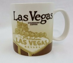 Starbucks Las Vegas Ceramic Coffee Cup Mug 16oz. Collector Series 2009 - £8.53 GBP