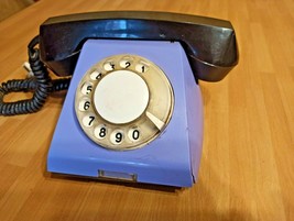 soviet vintage rotary telephone.  USSR 12 - £25.32 GBP