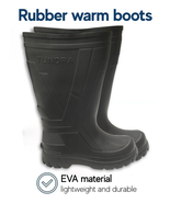 Footwear Waterproof Rubber Boots, SlipResistant Lightweight, Durable, Wo... - £12.27 GBP+
