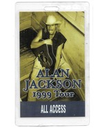 ALAN JACKSON 1999 Concert Tour ALL ACCESS Laminate Pass COUNTRY MUSIC - $24.74